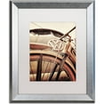 thumbnail image 1 of Trademark Fine Art "VW" Canvas Art by Jason Shaffer, White Matte, Silver Frame, 1 of 4