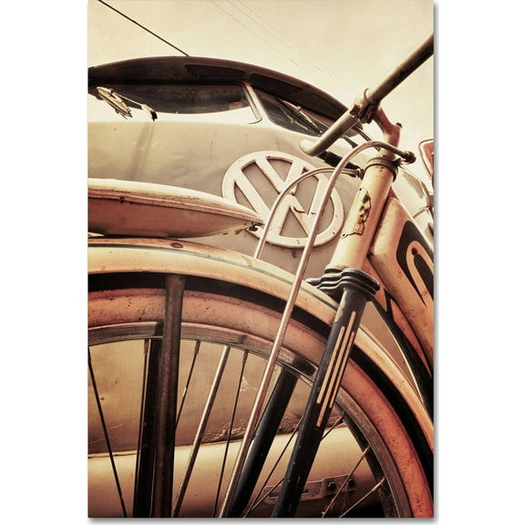 Trademark Fine Art Jason Shaffer VW Canvas Wall Art - 12x19