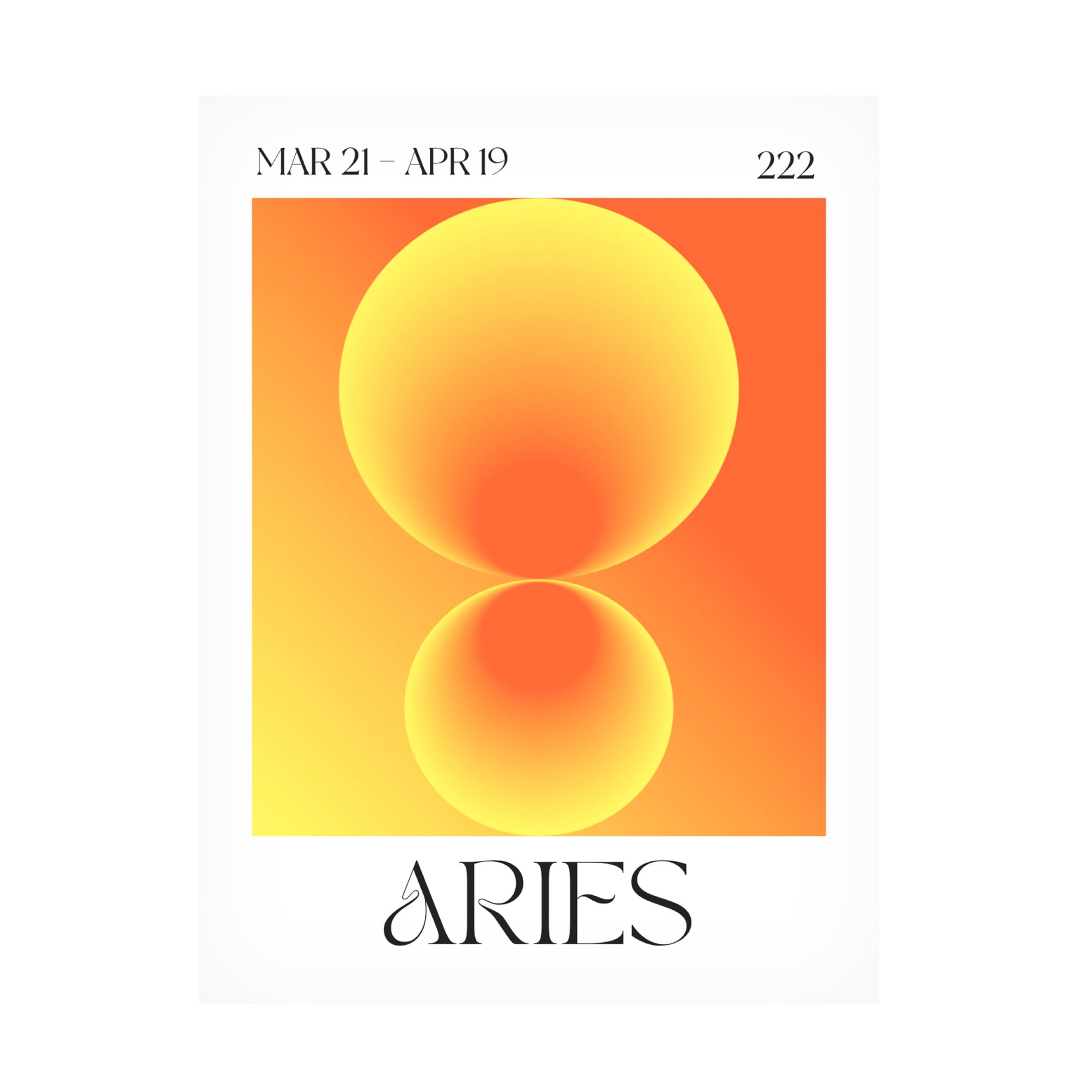 Trademark Fine Art Valeria Castillo Aries Canvas Wall Art