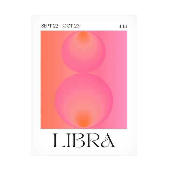 Trademark Fine Art Valeria Castillo Libra Canvas Wall Art