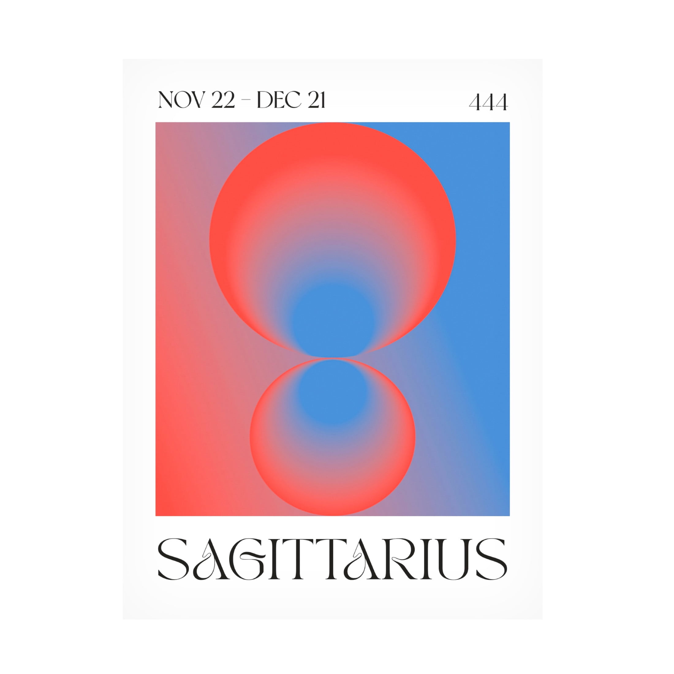 Trademark Fine Art Valeria Castillo Sagittarius Canvas Wall Art