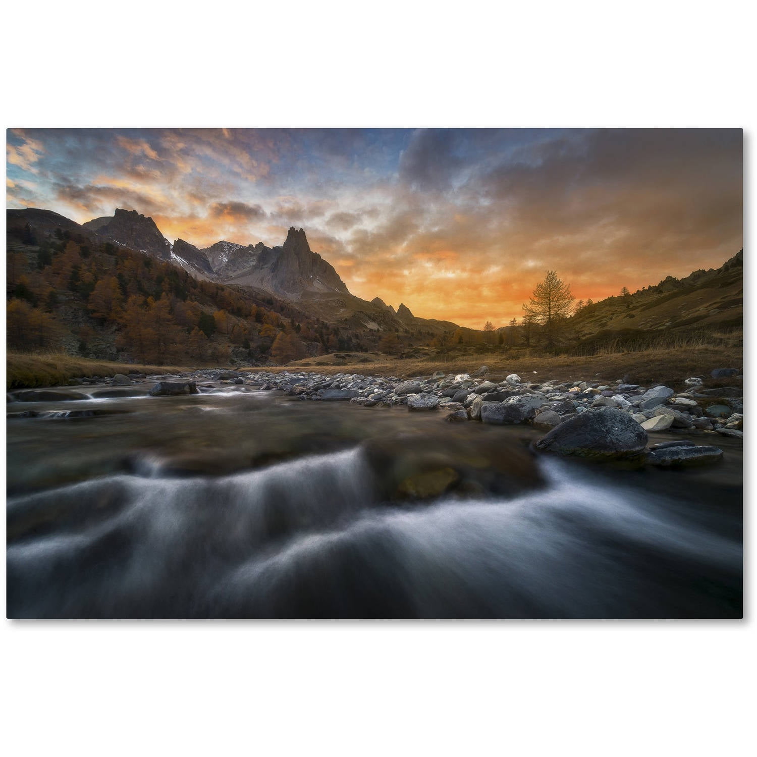 Trademark Fine Art 'Valley Mystery' Canvas Art by Mathieu Rivrin