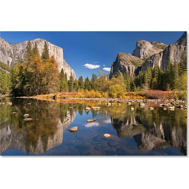 Trademark Fine Art "Valley View" Canvas Art by Adam Burton