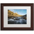 thumbnail image 1 of Trademark Fine Art 'Valley of Light' Canvas Art by Mathieu Rivrin, White Matte, Wood Frame, 1 of 1