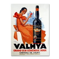 Trademark Fine Art 'Valmya' Canvas Art by Vintage Apple Collection