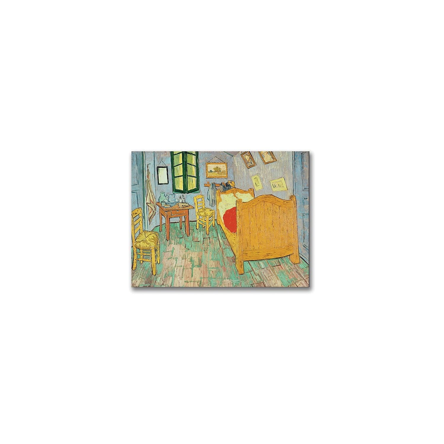 Vincent Van Gogh's Bedroom at Arles Wrapped Canvas Art 35" x 47"
