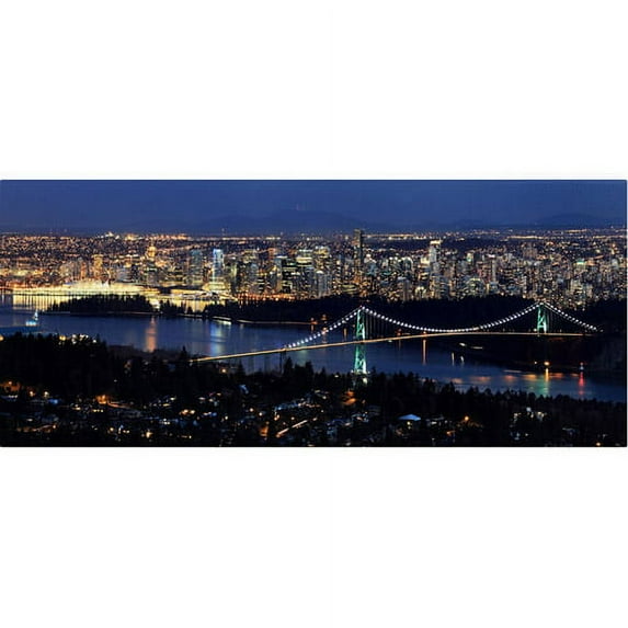 Trademark Fine Art "Vancouver" Canvas Art by Pierre Leclerc