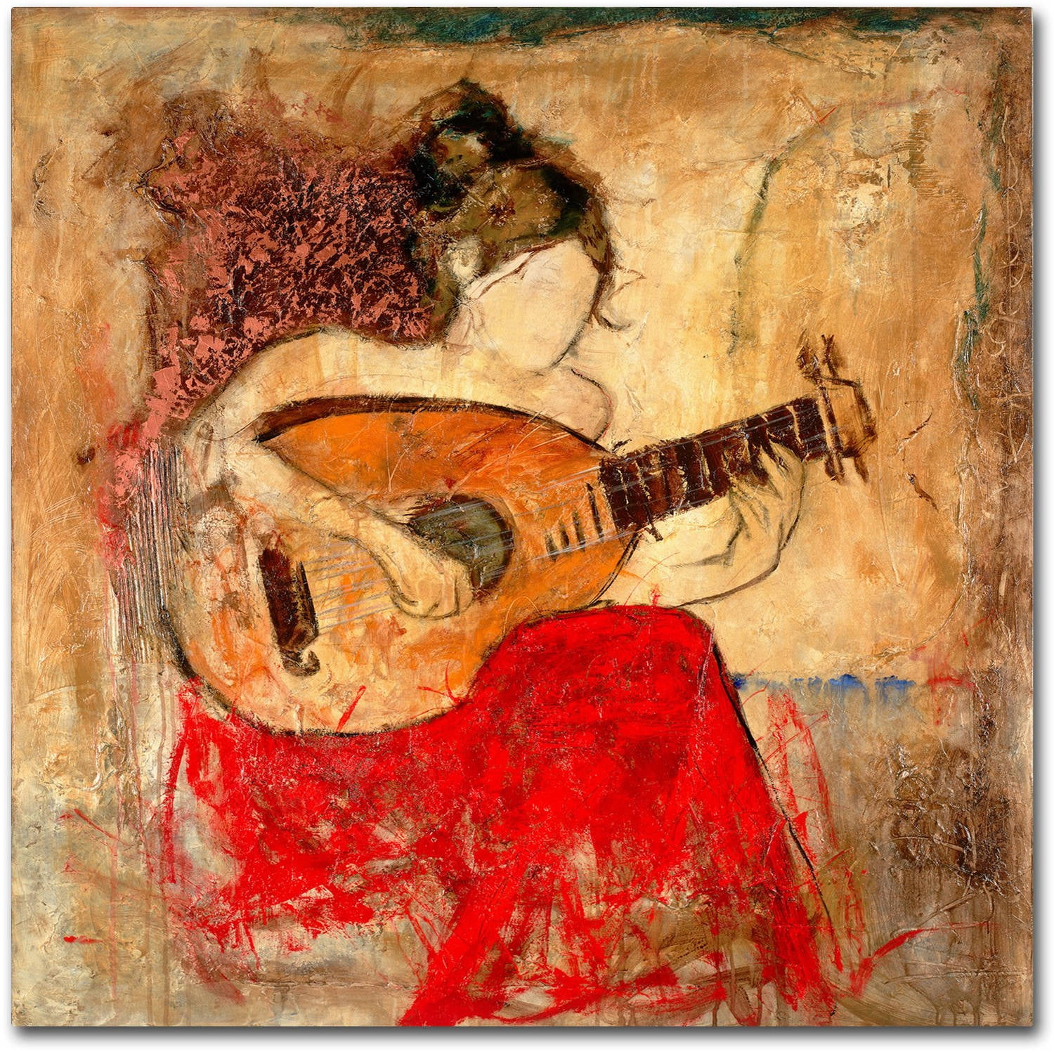 Trademark Fine Art "Vanessa" Canvas Art by Joarez