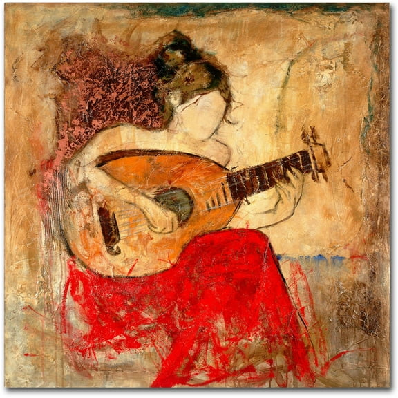 Trademark Fine Art "Vanessa" Canvas Art by Joarez