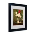 thumbnail image 1 of Trademark Fine Art 'Vase of Peonies, 1864' Matted Framed Art by Edouard Manet, 1 of 2