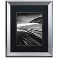 thumbnail image 1 of Trademark Fine Art "Veins of the Sea" Canvas Art by Mathieu Rivrin, Black Matte, Silver Frame, 1 of 4