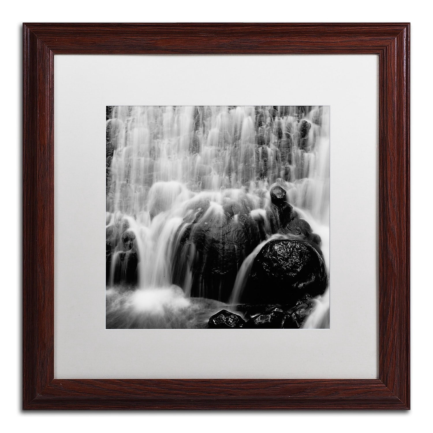 Trademark Fine Art "Velo de Novia" Canvas Art by Moises Levy White Matte, Wood Frame