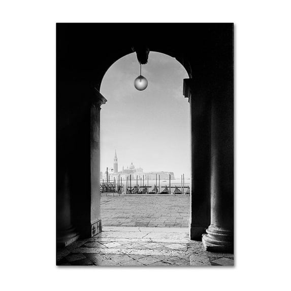 Trademark Fine Art "Venetia View" Canvas Art by Moises Levy
