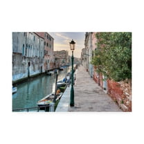 Trademark Fine Art 'Venetian Passeggiata' Canvas Art by Alan Blaustei