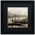 thumbnail image 1 of Trademark Fine Art "Venezia 11" Canvas Art by Alan Blaustein, Black Matte, Black Frame, 1 of 4