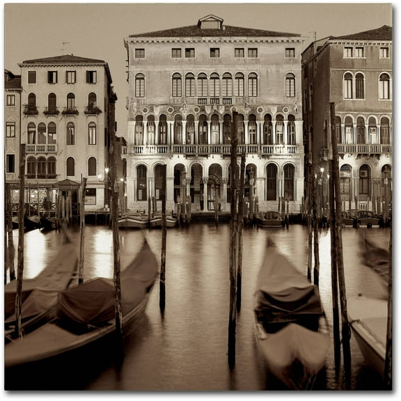 Trademark Fine Art "Venezia I" Canvas Art by Alan Blaustein