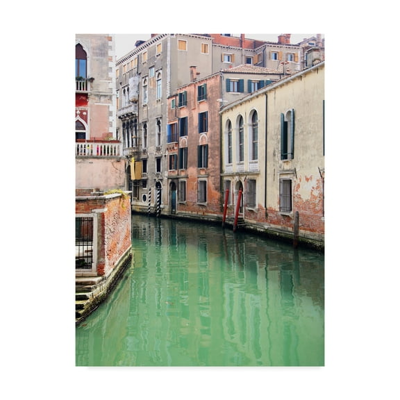 Trademark Fine Art 'Venice View I' Canvas Art by Golie Miamee