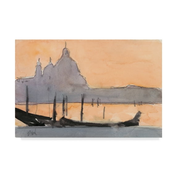 Trademark Fine Art 'Venice Watercolors X' Canvas Art by Samuel Dixon