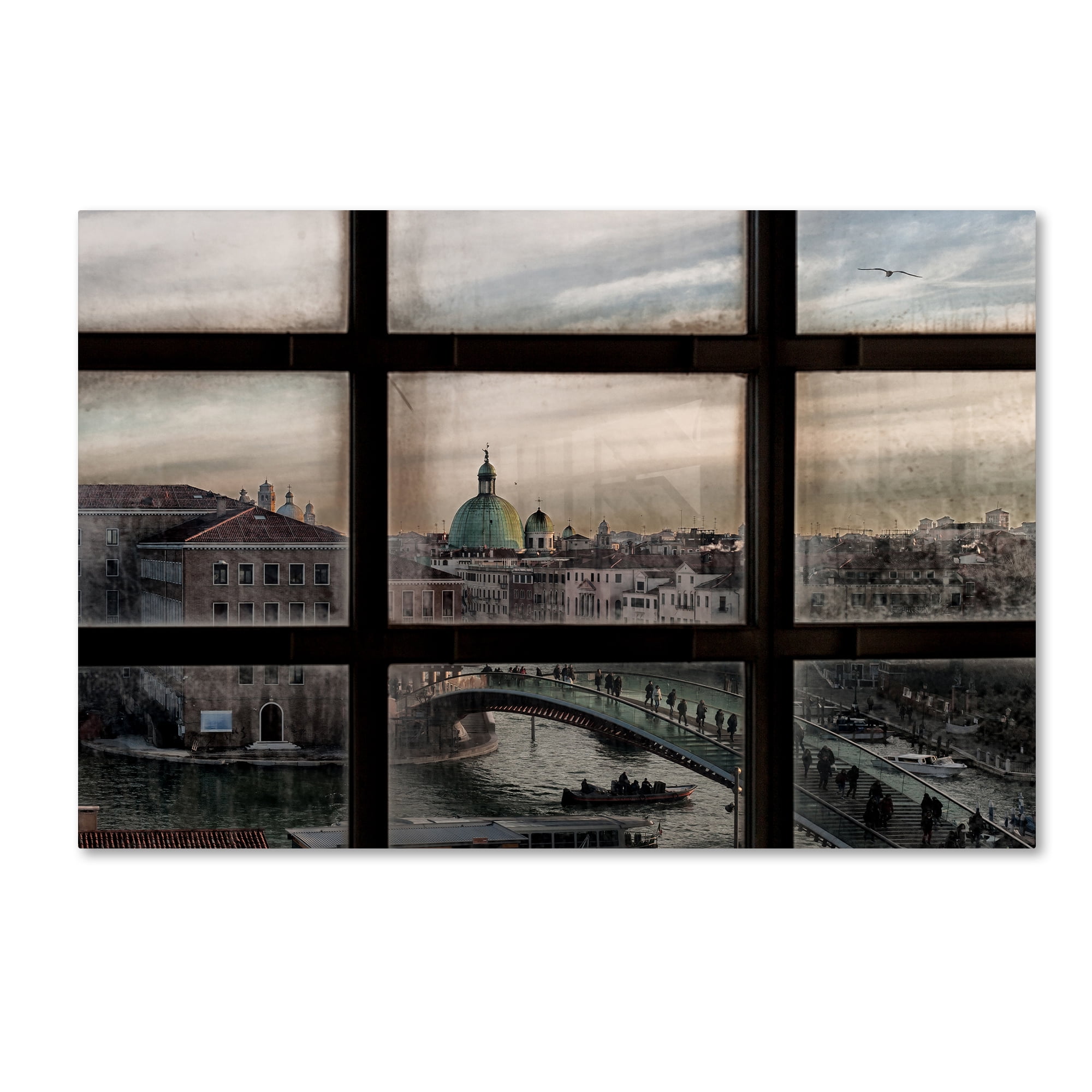 Trademark Fine Art 'Venice Window' Canvas Art by Roberto Marini