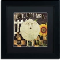 Trademark Fine Art "Vermont Farms IV" Canvas Art by Color Bakery Black Matte, Black Frame