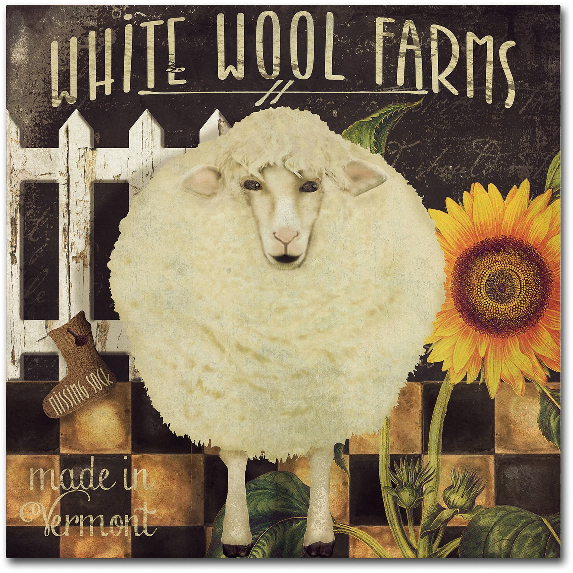 Trademark Fine Art "Vermont Farms IV" Canvas Art by Color Bakery