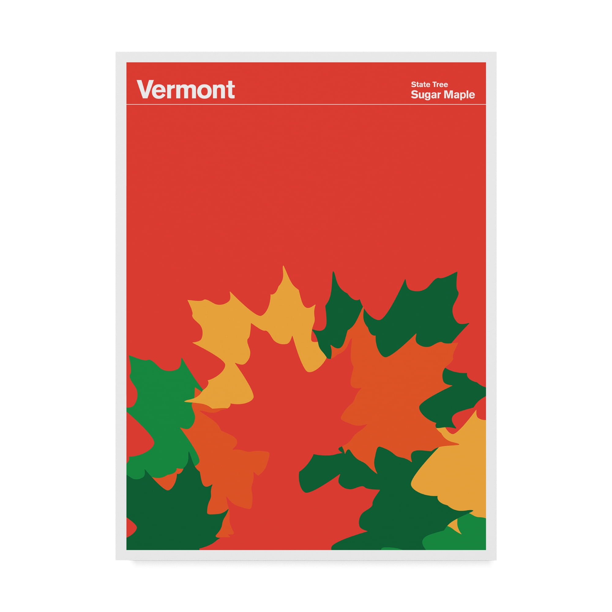 Trademark Fine Art 'Vermont Sugar Maple' Canvas Art by Print Collection - Artist
