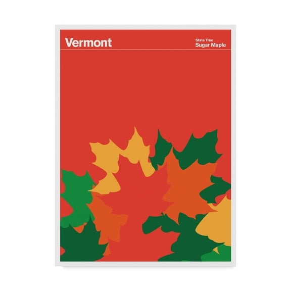 Trademark Fine Art 'Vermont Sugar Maple' Canvas Art by Print Collection - Artist
