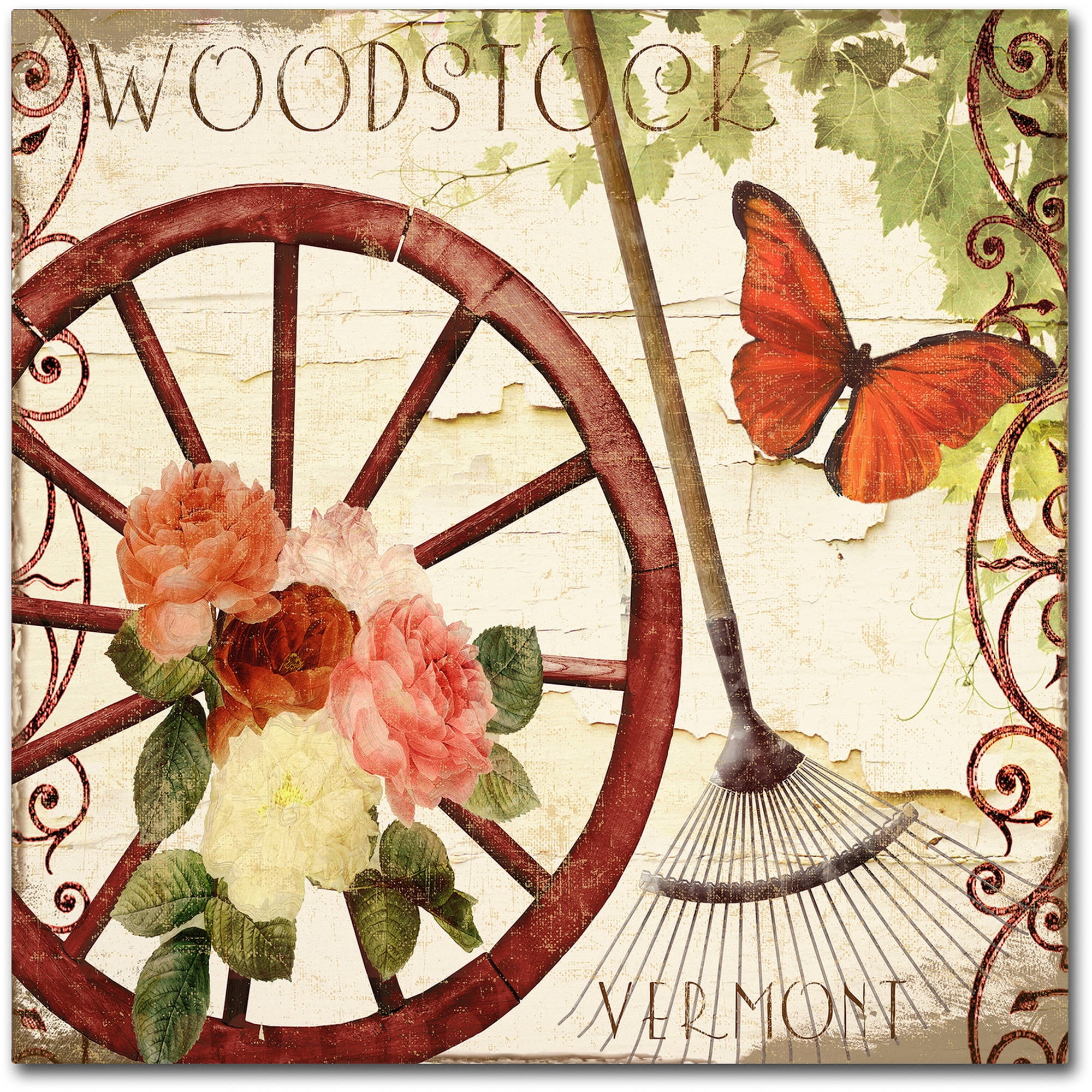 Trademark Fine Art "Vermont Summer I" Canvas Art by Color Bakery