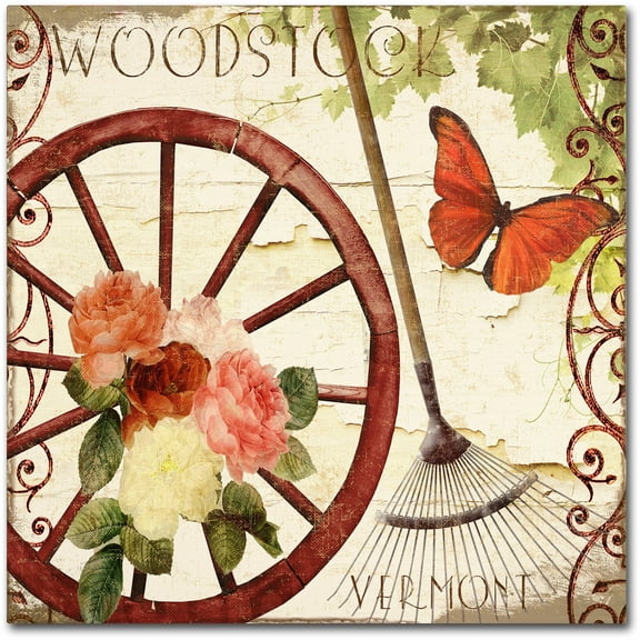 Trademark Fine Art "Vermont Summer I" Canvas Art by Color Bakery