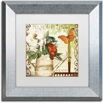 Trademark Fine Art "Vermont Summer III" Canvas Art by Color Bakery White Matte, Silver Frame