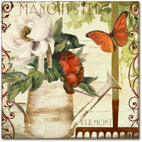 Trademark Fine Art "Vermont Summer III" Canvas Art by Color Bakery