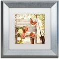 thumbnail image 1 of Trademark Fine Art "Vermont Summer IV" Canvas Art by Color Bakery White Matte, Silver Frame, 1 of 1