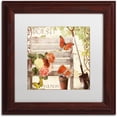 thumbnail image 1 of Trademark Fine Art "Vermont Summer IV" Canvas Art by Color Bakery White Matte, Wood Frame, 1 of 1