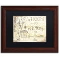 thumbnail image 1 of Trademark Fine Art "Vermont Summer IX" Canvas Art by Color Bakery Black Matte, Wood Frame, 1 of 1