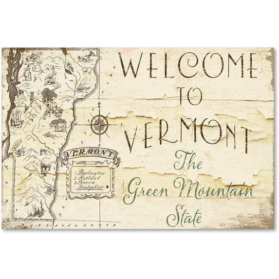 Trademark Fine Art "Vermont Summer IX" Canvas Art by Color Bakery