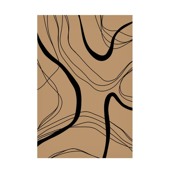 Trademark Fine Art Veronika Boulova  Abstract 1 Canvas Wall Art