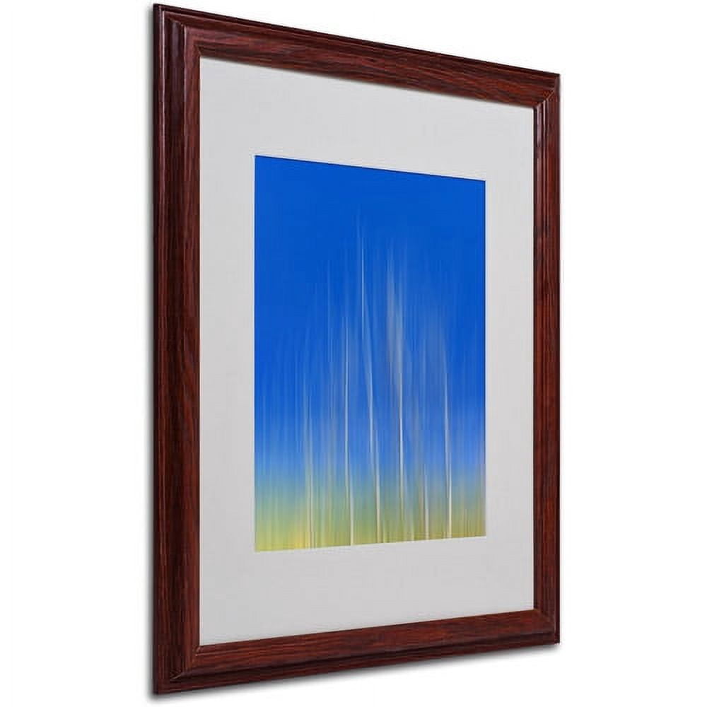 Trademark Fine Art "Vertical Activity" Matted Framed Art by Philippe Sainte-Laudy