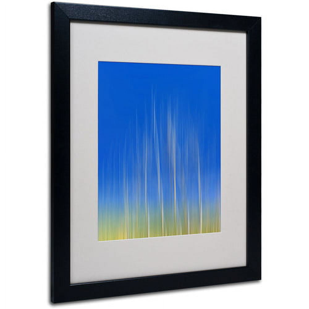 Trademark Fine Art "Vertical Activity" Matted Framed Art by Philippe Sainte-Laudy
