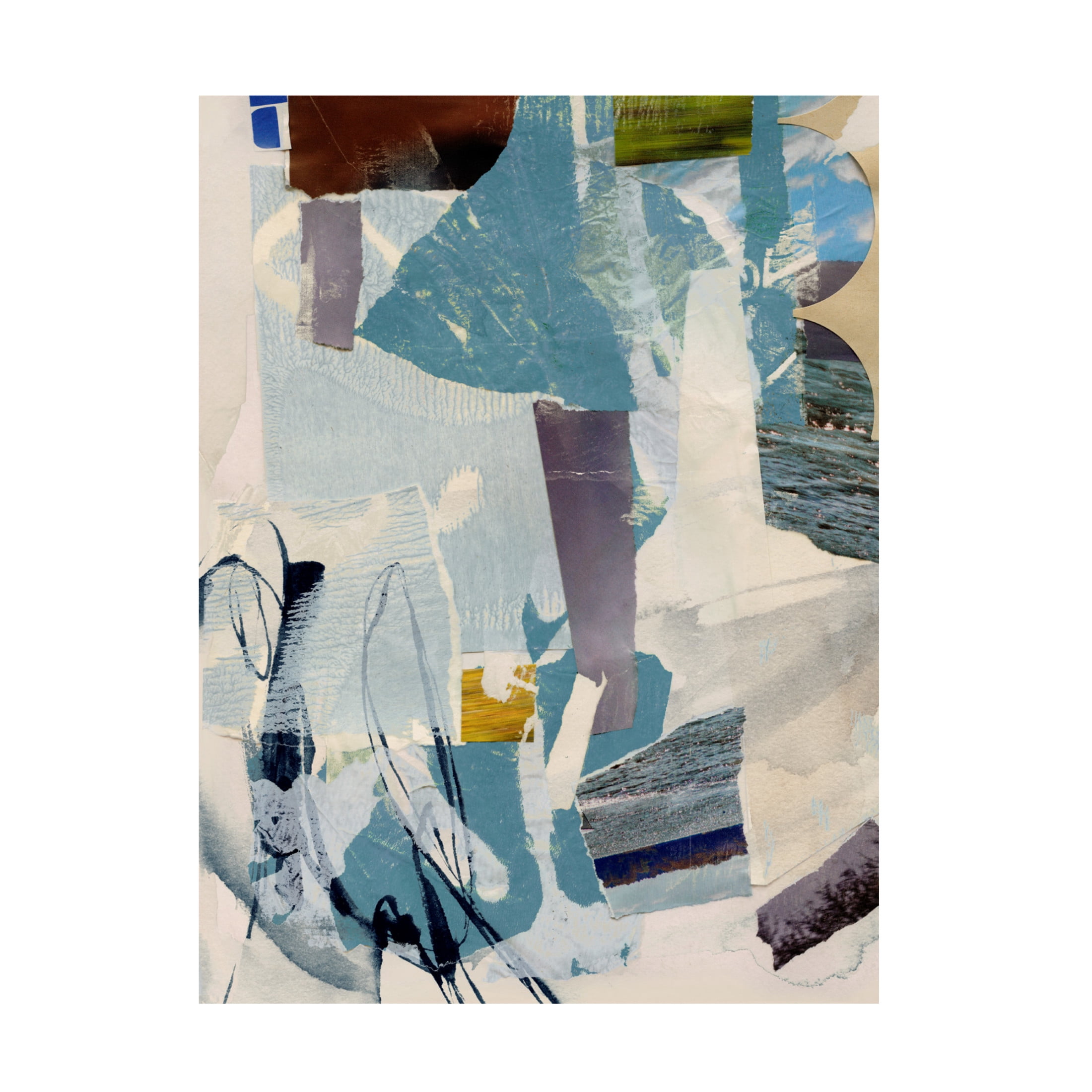 Trademark Fine Art Victoria Barnes Cache Collage I Canvas Wall Art