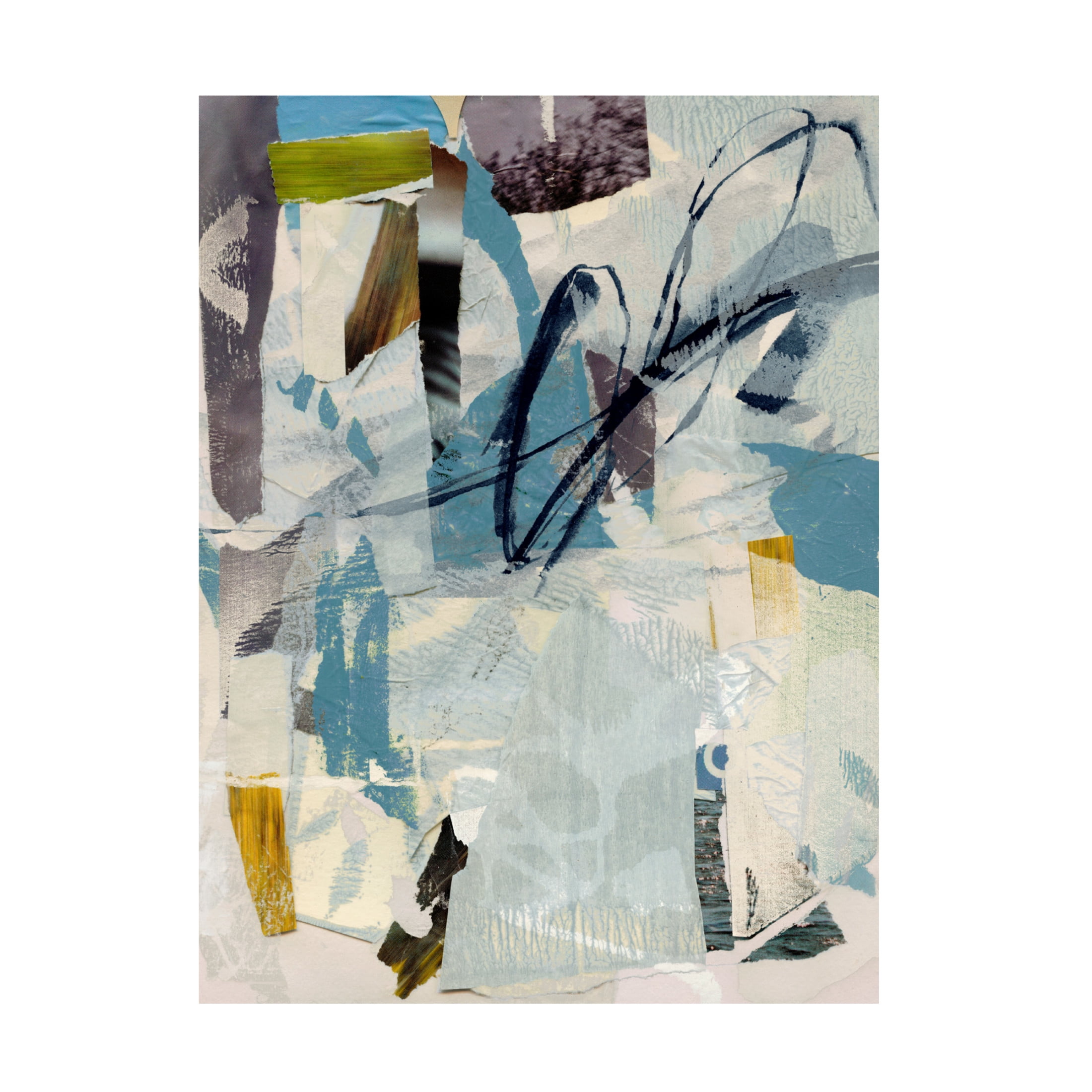 Trademark Fine Art Victoria Barnes  Cache Collage II Canvas Wall Art