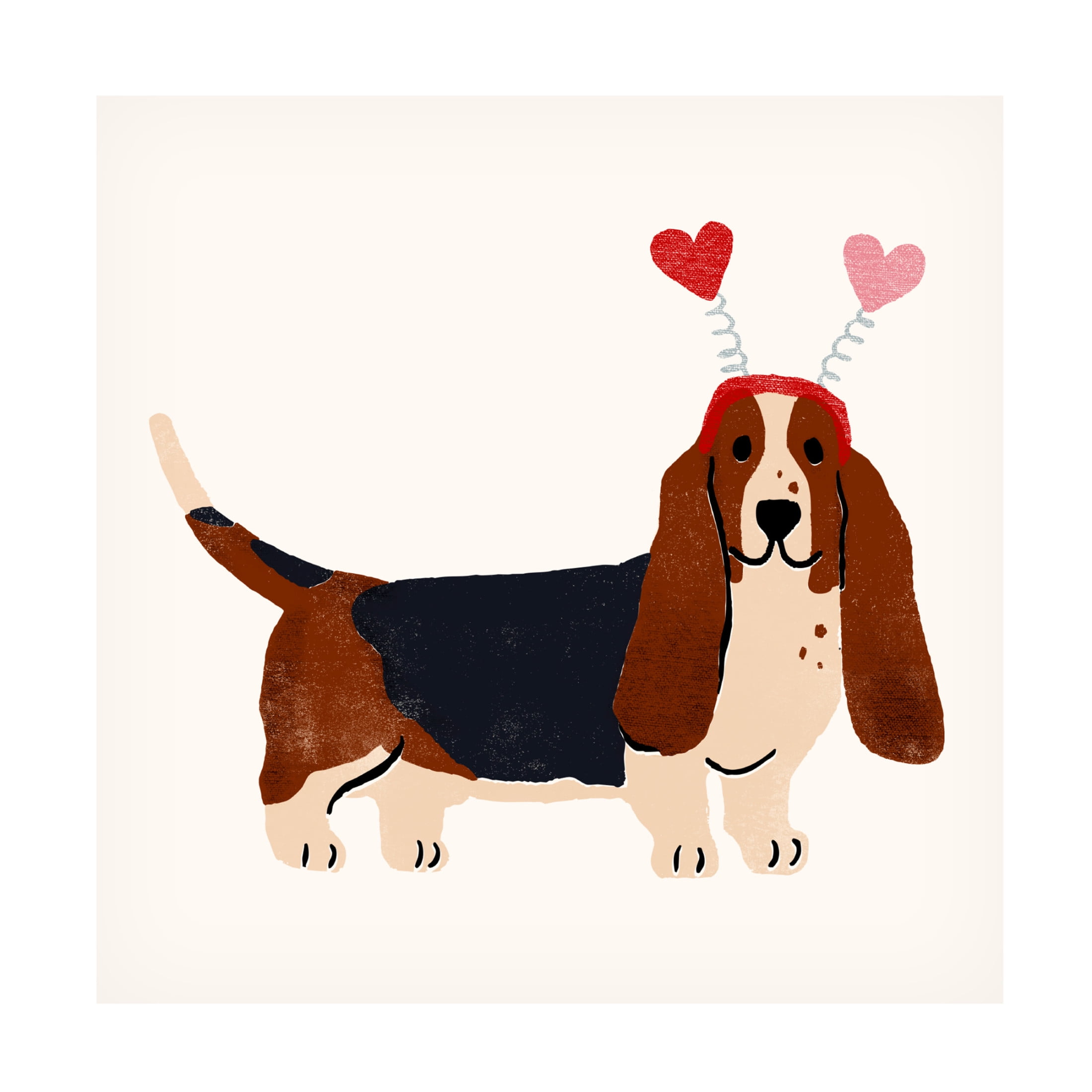 Trademark Fine Art Victoria Barnes  Little Legs Big Heart II Canvas Wall Art