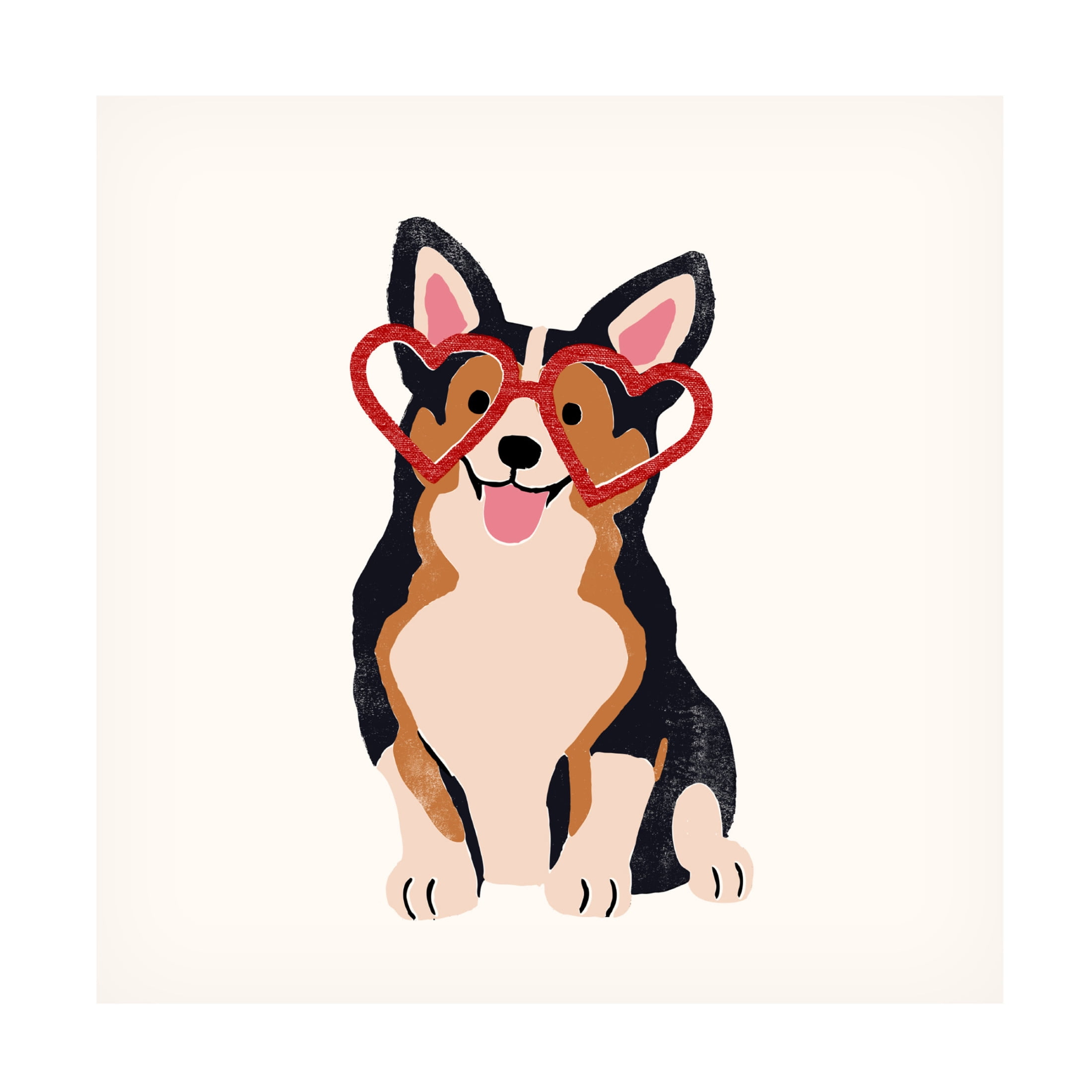 Trademark Fine Art Victoria Barnes  Little Legs Big Heart III Canvas Wall Art