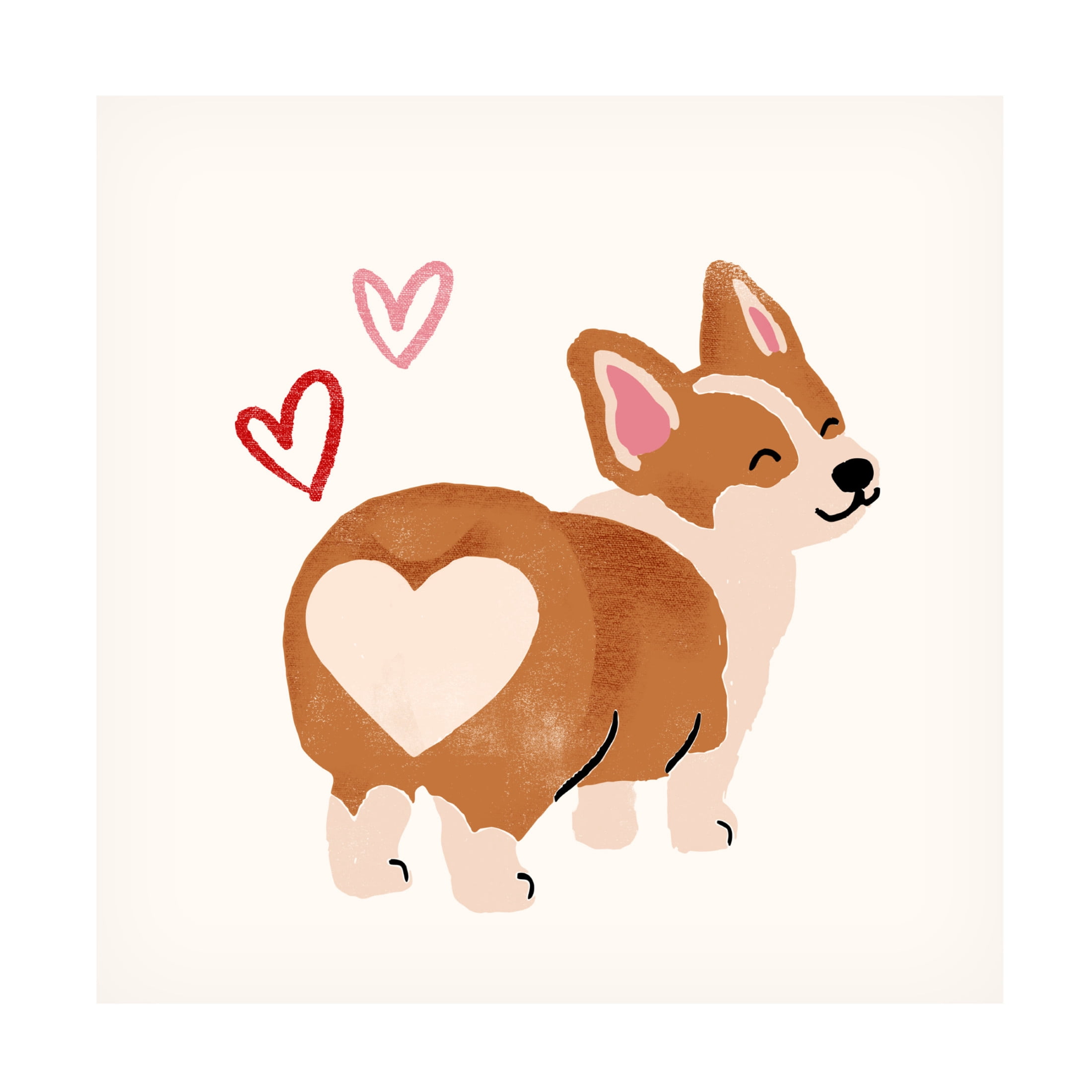 Trademark Fine Art Victoria Barnes  Little Legs Big Heart V Canvas Wall Art