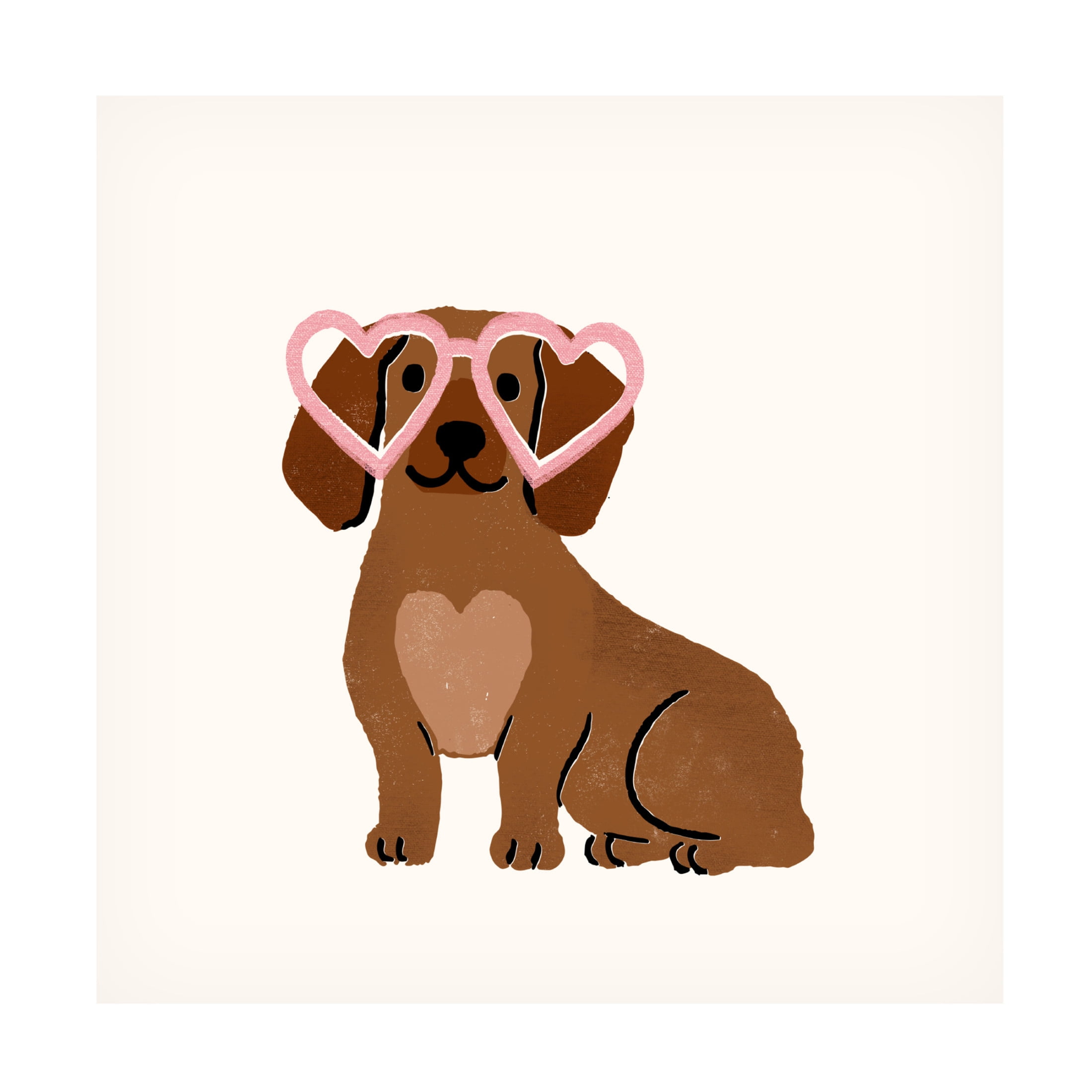 Trademark Fine Art Victoria Barnes Little Legs Big Heart VI Canvas Wall Art