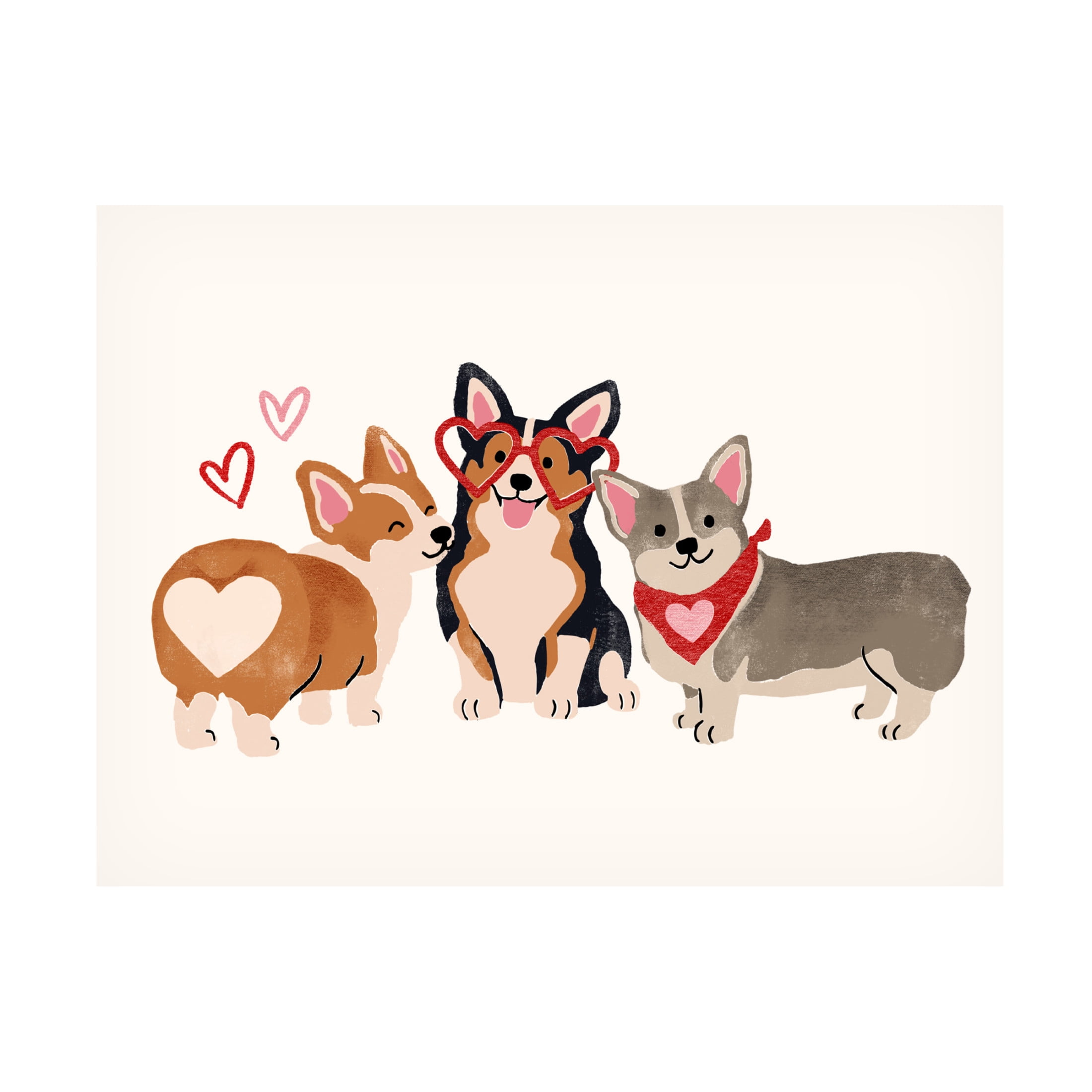 Trademark Fine Art Victoria Barnes  Little Legs Big Heart VIII Canvas Wall Art