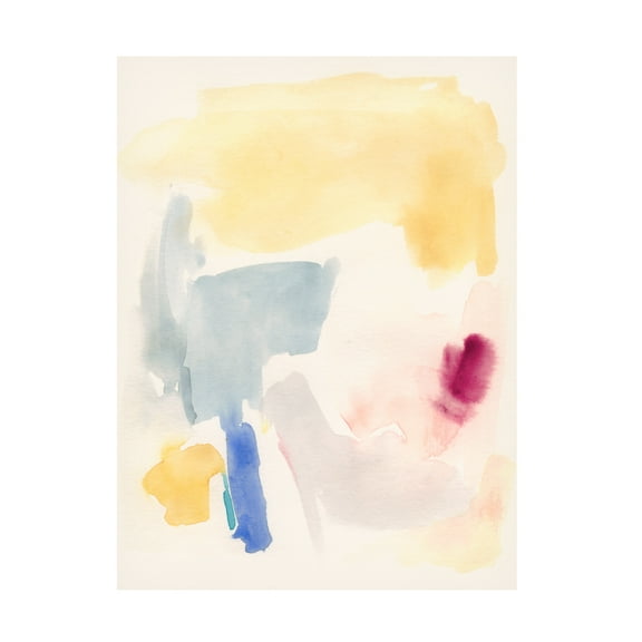 Trademark Fine Art Victoria Barnes Palette Expression I Canvas Wall Art