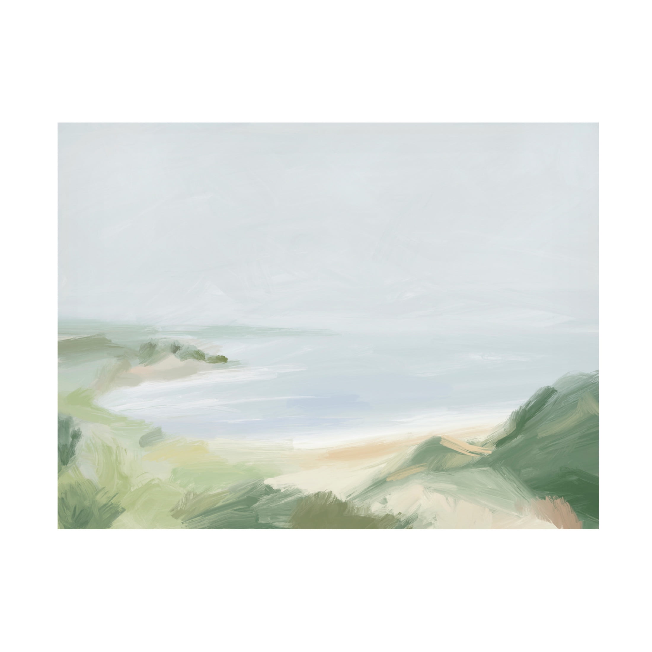 Trademark Fine Art Victoria Barnes  Soft Cliffside I Canvas Wall Art