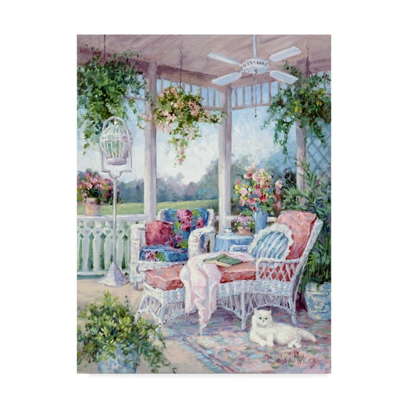 Trademark Fine Art 'Victorian Poetry' Canvas Art by Barbara Mock