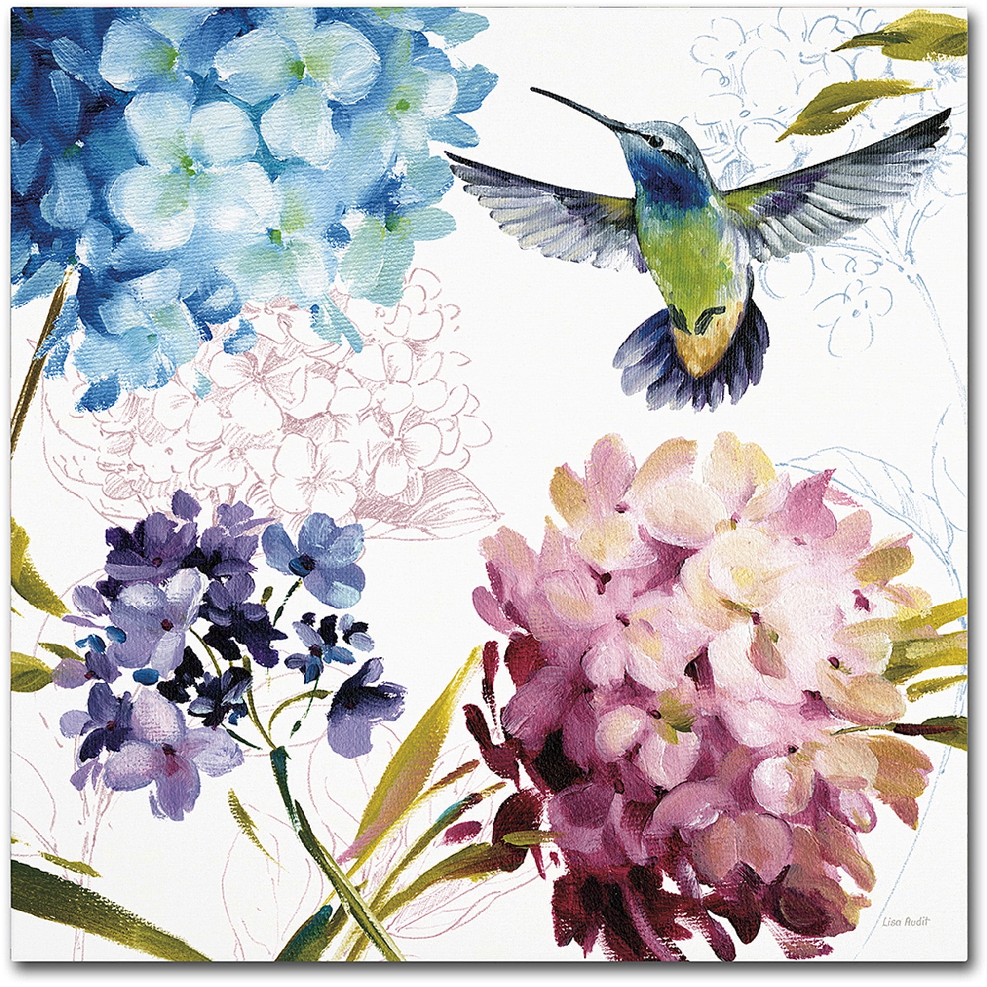 Trademark Fine Art "Victorias Dream III" Canvas Art by Lisa Audit