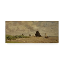Trademark Fine Art 'View From Voorzan' Canvas Art by Claude Monet